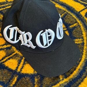 Crooks & Castles Old English Big Letters Hat